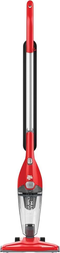 Dirt Devil Simpli Stik Plus 3-in-1 Vacuum Cleaner, Lightweight, Bagless, Ideal for Dorms, Apartments and Other Small Spaces, Corded Vacuum Cleaners for Home Use