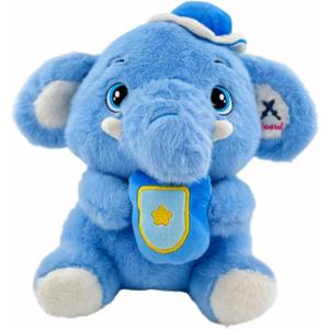 Elephant Stuffed Animals Plush Toy for Baby Girls Boys, 9.84inch Blue Stuffed Elephant Plush Gifts for Birthday