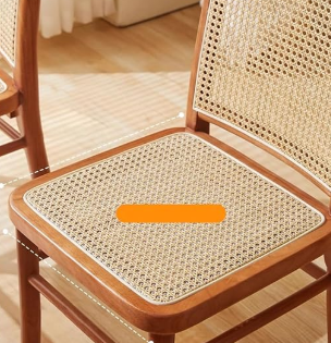 Solid Wood Simple Rattan Chair office chair Home Dining Chairs Ergonomic design Suitable for living room bedroom study