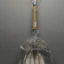 Aluminum Snow Shovel - Large Capacity Driveway Snow Removal Tool, Fiberglass D-Handle, 45 Inch Blade