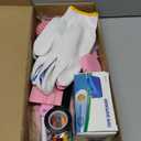 XEUZK Sublimation Shirts Tool Pink Kit With 8T Shirt rulers, 3Pack Teflon Sheet for Heat Press 12 x 16in, Heat Resistant Gloves & Silicone Bumps, 4Rolls Heat Resistant Tape& Tape Dispenser Sublimation