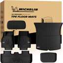 Michelin Vehicle Mat for 2025-2027 Tesla Model Y Juniper 5 Seat (6 Piece) | Floor Mats & Trunk & Frunk Mats, All-Weather TPE Custom Fit Liner,Elite Series, Not Fit Standard or 7 Seat
