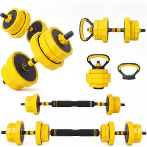 Garvee Adjustable Dumbbell Set, 45/65/85Lbs Free Weight Set with Connector