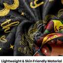 OAKZIUE 13th Birthday Gifts for Girls Teen, African American Black Girls 13th Birthday Gifts Blanket 60"x50", 13 Year Old Girl Gift Ideas, 2012 Decoration Gift for 13 Year Old Girl, 13-Year-Old Bday