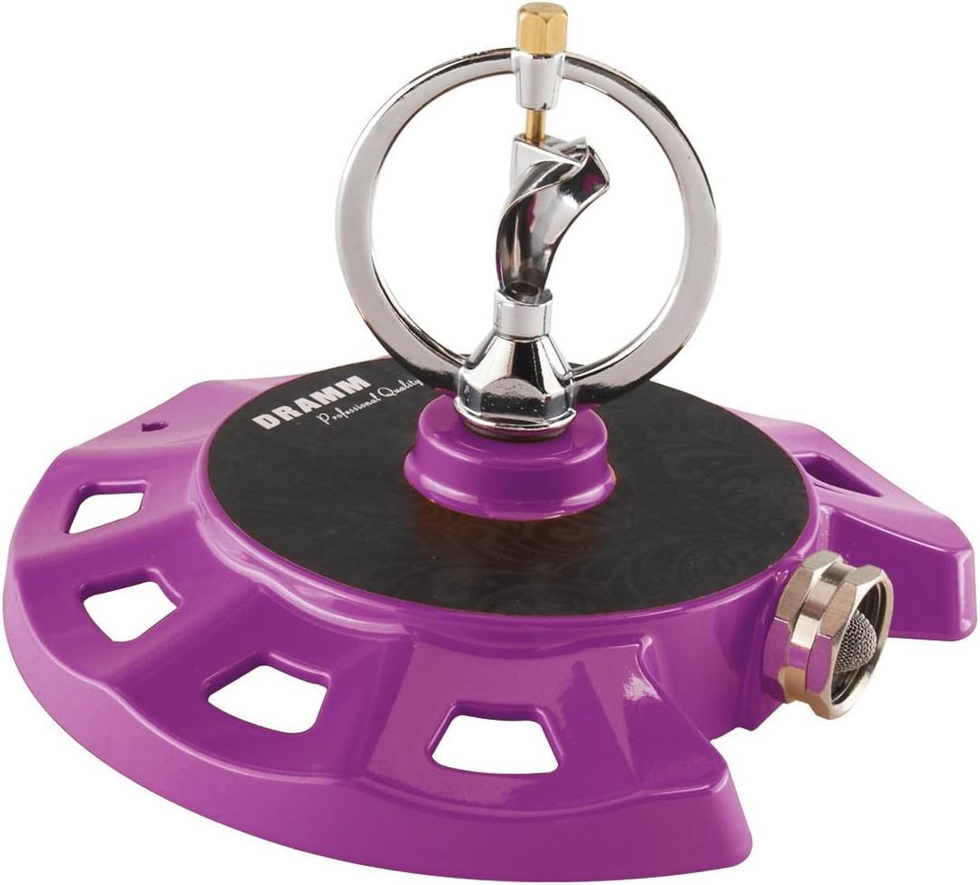 Dramm 15076 ColorStorm Spinning Sprinkler, Berry