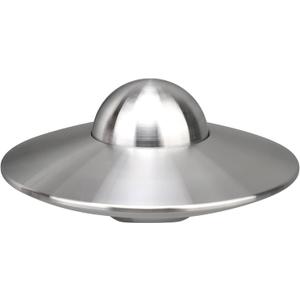 UFO Fidget Spinner Toy for Kids Adults, Alloy Metal Spaceship Finger Hand Spinner, Cool Desk Gadget Decoration Ornament, Holiday Stocking Stuffer Gift, Stress Relief EDC Toy, Stainless Steel