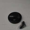 GPX PC332B Portable CD Player with Anti-Skip Protection, FM Radio and Stereo Earbuds - Black