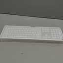 seenda Wireless Bluetooth Keyboard and Mouse Combo, SKM64-3 Rechargeable Slim Quiet Keyboard Mouse, 3 Multi-Device Connection, Compatible for Windows 11/10 PC Laptop Mac MacBook iPad, White Silver