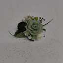 Ling's Moment Pocket Boutonniere Single, Boutonniere for Men Groom for Wedding, Prom, Homecoming, Anniversary, Graduation, etc.Green Beige (6" W x 5" H)