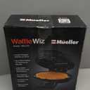 Mueller Heart 5 Waffle Maker, Norwegian Waffle Iron, Adjustable Browning Control & Nonstick, Cool Touch Handle, Easy to Clean, Small Kitchen Appliances