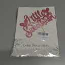 7 x Gyufise 1Pc Little Sweetheart Cake Topper Pink Glitter Happy Valentine's Day Cake Topper Decoration for Valentine Theme Birthday Bridal Shower Baby Shower Wedding Decoration Supplies