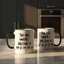 Mommy & Daddy Mug Set for New Mom and Dad, Pregnancy Announcement Gifts for New Parents, Promoted To Mummy & Daddy, First Time Mom Dad to Be Gifts 11oz
