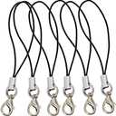 KCKEYS 150 pcs Phone Charms Strap with Lobster Clasp, Lanyard Strap for Cell Phone Charm, Keychain, USB Drive, DIY Jewelry keychain