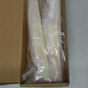 homdiy 2 Pack Half Moon Cabinet Pulls Gold Drawer Pulls Semicircle Cabinet Handles Brushed Gold Modern Hardware for Dresser Bathroom 5 inch (128mm) Hole Center