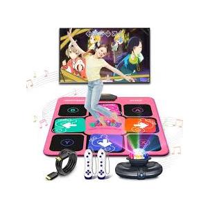 FWFX Dance Mat, Wireless Electronic Dance Pad Game for TV, Interactive Dancing Game, Plug and Play Kids Exercise Games,Birthday Ideas for 5 6 7 8 9 10 11 12+ Year Old Boys & Girls