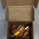 Metal Transmission Gearbox Gear Box with Gear New Upgrade Parts for Axial SCX10 AX10 Wraith 1/10 RC Crawler Car Truck (Gold)