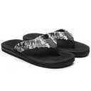 NeedBo Men's Flip Flops Comfortable Thong Sandals Lightweight Beach Sandal (10.5 M US, Grey Camo)
US 12