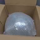 Disco Ball 12-Inch Large Hanging Mirror Ball Disco Ball Decor for Disco Party Decorations, Weddings, Events, Disco Christmas Decor, and Home Celebrations