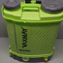 Battery Powered Backpack Sprayer 4 Gallon, VAXMAY 100 PSI Electric Graden Sprayer Works with Makita 18V Battery, Weed Yard Sprayer with Telescopic Wand, 5 Nozzles, 2.6 Ah Battery & Charger Included