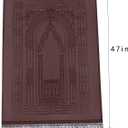 JE JOUE Luxury Islamic Prayer Mat with Tasbih Beads - Extra Thick Large Padded Sajadah for Men, Women & Kids, Soft Non-Slip Muslim Prayer Rug for Eid, Ramadan, Travel(31 "x 47",Dark Coffee)