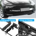 Grille Mesh Inserts for Tesla Model Y 2021-2025 Front Air Inlet Vent Grille Cover Replacement for Tesla Model Y Accessories (Detachable Version 3.0)