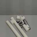 Slotted Overflow Bath Drain with Toe-Tap Stopper, with Metal Overflow Cover, Compatible with Kohler Elevance/Archer/Underscore/Rve/Parity Baths and Whirlpools, Brushed Nickel, Easy Installation