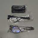 2 Pairs Makeup Reading Glasses for Women, Magnifying Flip Down Cosmetic Readers, Make Up Glasses with Spring Hinge
