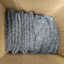 Anlisim Merino Wool Quarter Hiking Socks Compression Warm Thermal Winter Thick Cushion Running Moisture Wicking No Show Socks Gifts Stocking Stuffers for Women Men 6 Pairs(Grey Mixed,M)