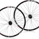26"/27.5"/29" Mountain Bike WheelsetUltralight Aluminum Alloy Rim 32H High Strength Bike Wheels Quick Release Disc Brake MTB Wheel Set Compatible 7-12 Speed Cassette