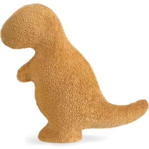 Dino Nugget Pillow for Birthday Gifts, Chicken Dino Nuggets Plush Pillow Funny Gifts for Boys Girls, Funny Stuffed Animals Dino Pillow Cute Dinosaur Plush for Kids and Teens(Small, Tyran Rex)