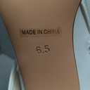 Knee High Boots Women Fold Over Boots Pointed Toe Stiletto Heel Long Shark Tall Boots with Zipper (6.5, White Pu)