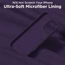 for iPhone 16 Pro Max Silicone Case Soft Protective Shockproof Magnetic Case Compatible MagSafe iPhone 16 Pro Max 6.9" Silicones Phone Case (Dark Purple)