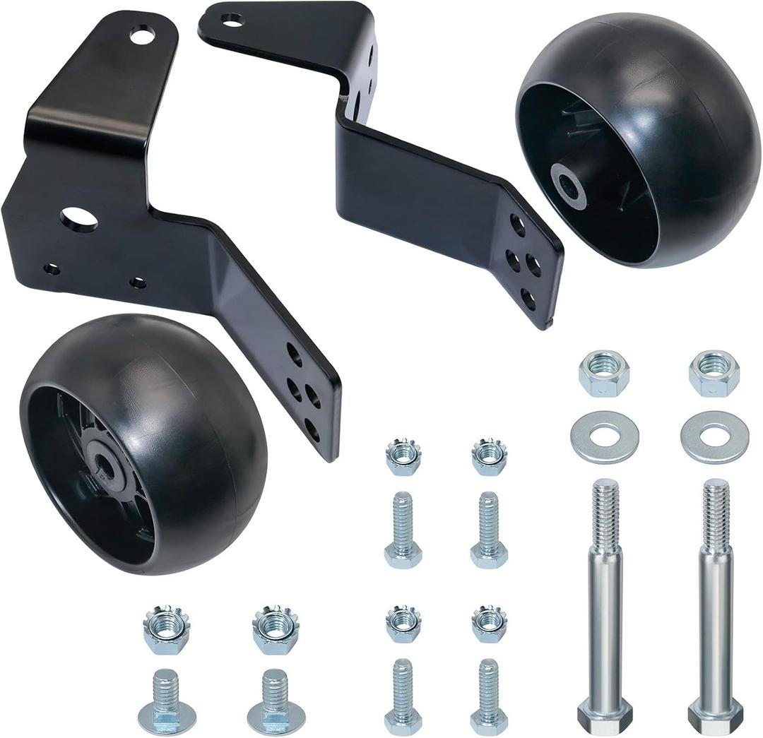 KOOTANS 42" Deck Gauge Wheel Bracket Kit for Husqvarna AYP Poulan Ariens Craftsman 532181040 525509501 YTH22V42 YTH2042 YTH18542 GWN42B Lawn Mowers and Tractors