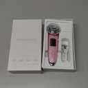 Face Massager Electric Face Lifting 4 in 1 Facial Massager Anti Aging Skin Tightening Firming Skin Care Tools (Pink2)