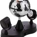 MK 10.8IN SPINNING DISCO PARTY LIGHT