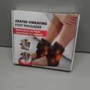 2-Pack Foot Massager, Ankle and Foot Massager for Pain Relief, Ankle Heating Pad with Massage, 6 Heat Levels & 3 Massage Modes with Timer (Grey)