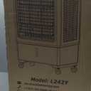 FANCOLE Windowless Air Conditioner, 2100CFM Evaporative Air Cooler with 4 Ice Packs, 700 Sq.ft Swamp Cooler Air Conditioner No Windows Needed w/ 3Mode & 3Speed, 7H Timer & Remote for Room Garage Patio