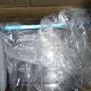 HG Power 6 Inch Exhaust Fan: Kitchen Exhaust Fans with Power Cord Attic vent Fan with Damper Wall Small Fume Extractor Ventilation Fan for Shop Chicken Coop Basement Smoking Room Garage Silver