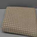 Long Kitchen Runner Rugs Kitchen Mat Non Slip Washable, Super Absorbent Soft Chenille Braided Kitchen Mats for Floor, Rubber Backing Kitchen Floor Sink Standing Mat, Easy Clean, Brown 24"x71"