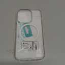 FNTCASE for iPhone 14 Pro Case: Clear Magnetic Phone Cases with Screen Protector Compatible with Magsafe Slim Anti Yellowing Rugged Shockproof Protective Transparent Cell Phone Cover (A-Clear)