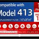 1 Pack 413 Replacement Filter, Compatible with AprilAire 413 Whole House Air Purifiers Models,1410,1610,2410,2416,3410,4400,MERV16 HVAC Furnace Filter Replacement,Actual Size:16"x28"x4" Air Filter