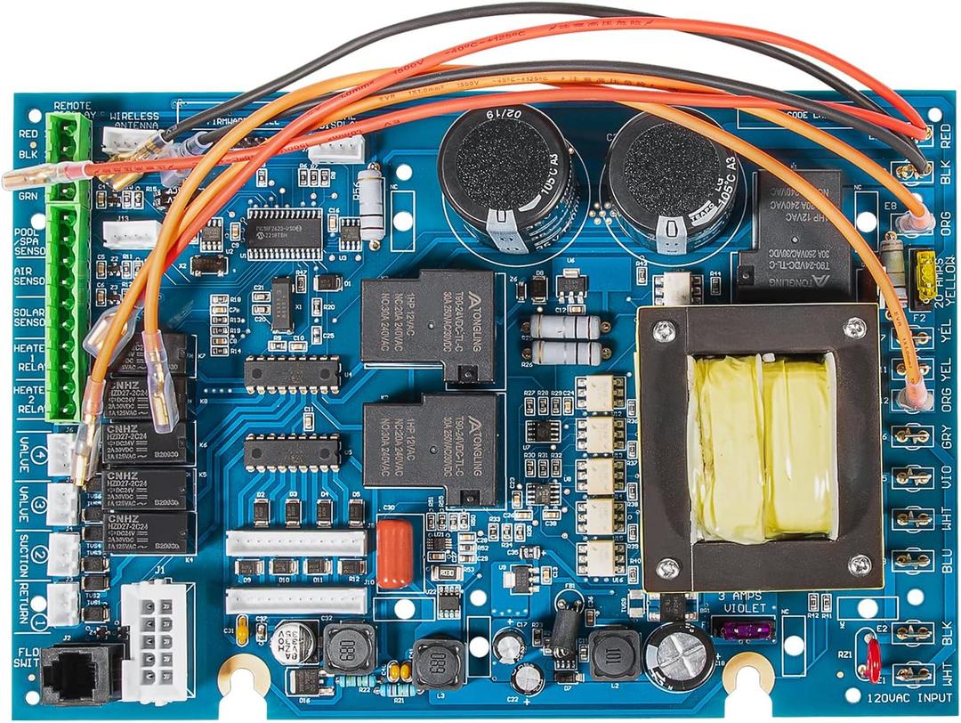 Replacement For Hayward GLX-PCB-MAIN Main PCB Printed Circuit Board For Hayward Goldline AquaLogic Pool and Spa Automation System All Version All Date Codes Control Board New Updated G1-066008N-1