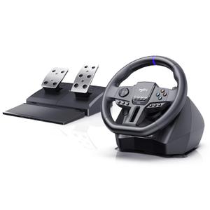 PXN PC Racing Wheel, V900 GEN2 Universal Usb Car Sim 270/900 Degree Race Steering Wheel with Pedals for PC, PS3, PS4, Xbox One, Xbox Series X/S, Switch