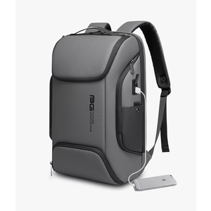 BANGE Business Laptop Smart backpack Can Hold 15.6 Inch Laptop Commute Backpack Carry on bag for men and women (Grey)