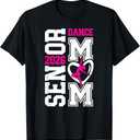 Cute Dance Senior 2026 Class Of 2026 Senior Dancer T-Shirt (Black, M)