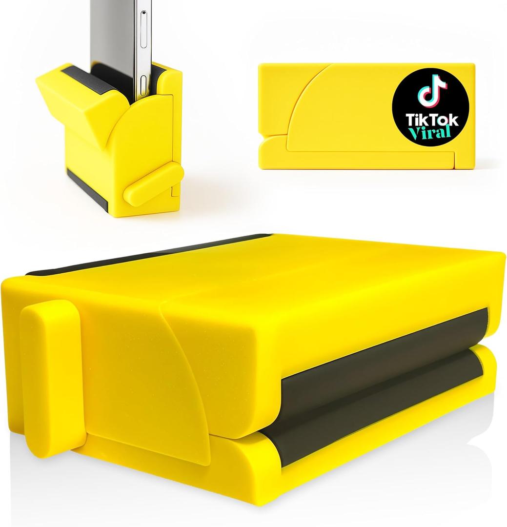 Mobile Phone Screen Cleaning Box  Reusable AllinOne Screen Cleaner for Smartphones, Removes Fingerprints Grease Dust & Smudges, MirrorLike Shine, Portable, Durable & EasyClean