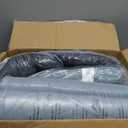 Chair Cushions for Dining Chairs, Seat Cushions for Kitchen Chairs, Indoor Seat Cushions with Ties, Tufted Foam Chair Pads, Non Slip Chair Cushions Set of 6, 15.5" x 15.5" x 4", Light Blue