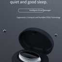 Compact Wireless Charging Case, BlackElectric Sleep Apnea Device, Good Sleep,Type C Rechargeable, Portable, Throat Pulse Stop Snoring Device,Electric Snoring Corrector
