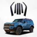 Side Window Visor Deflector Compatible with Toyota Land Cruiser Prado 250 J250 LC250 /Le-xus GX 2024 2025+,Rain Guards Guard Visor for Car Windows,Weather Shield Deflector Door Visor (Style A)