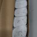 TIPGO Small Trash Bags Drawstring 1.6 Gallon, Pre-Cut Mini Garbage Bags for 1.2-1.8 Gallon Trash Bins, 120 Count (Code A)